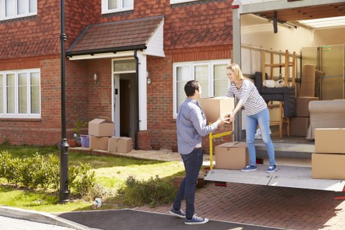 Same day removals team handling urgent property move in Belgravia