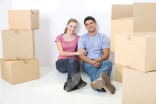 IT hardware and office assets prepared for a secure move