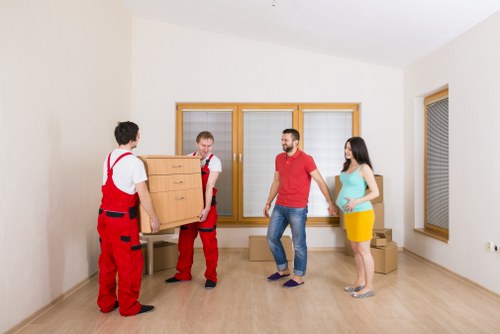 Contact section for accessibility requests on a Movers Belgravia website